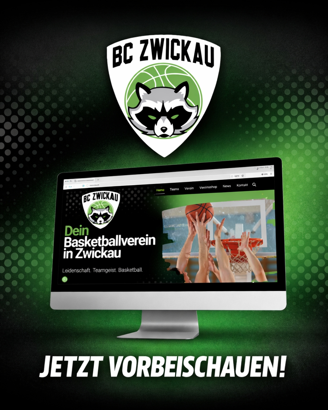 ✨ Relaunch abgeschlossen! 
Unsere neue Website ist online – mit frischem, modernen Layout, vielen Bildern und spannenden Einblicken in den Verein.
Entdeckt zahlreiche Informationen, lernt unsere Trainer kennen und erlebt Basketball in Zwickau neu!

👉 Jetzt vorbeischauen: bc‑zwickau.de 
#bczwickau #bczwickaunachwuchs #basketballinzwickau #teamgeist #leidenschaft #Relaunch #jetztvorbeischauen #basketballliebe