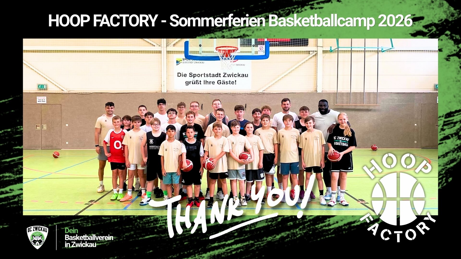 Wieder ein voller Erfolg! Wir sagen Danke an die Hoop Factory aus Heidelberg. 
#bczwickaunachwuchs #hoopfactoryhd