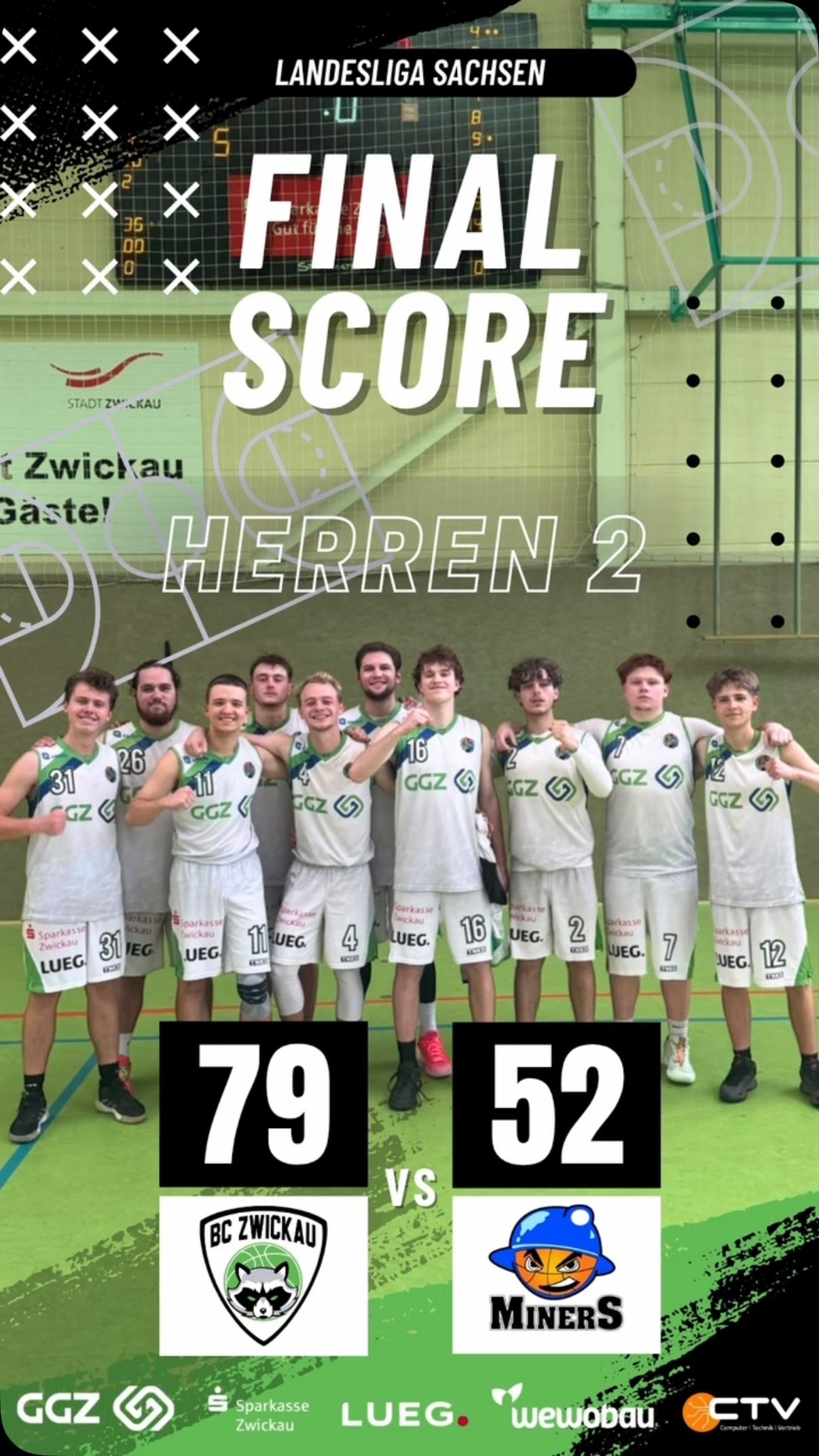 Ein erfolgreiches Wochenende für unsere beiden Herrenteams! Vielen Dank für eure Unterstützung!